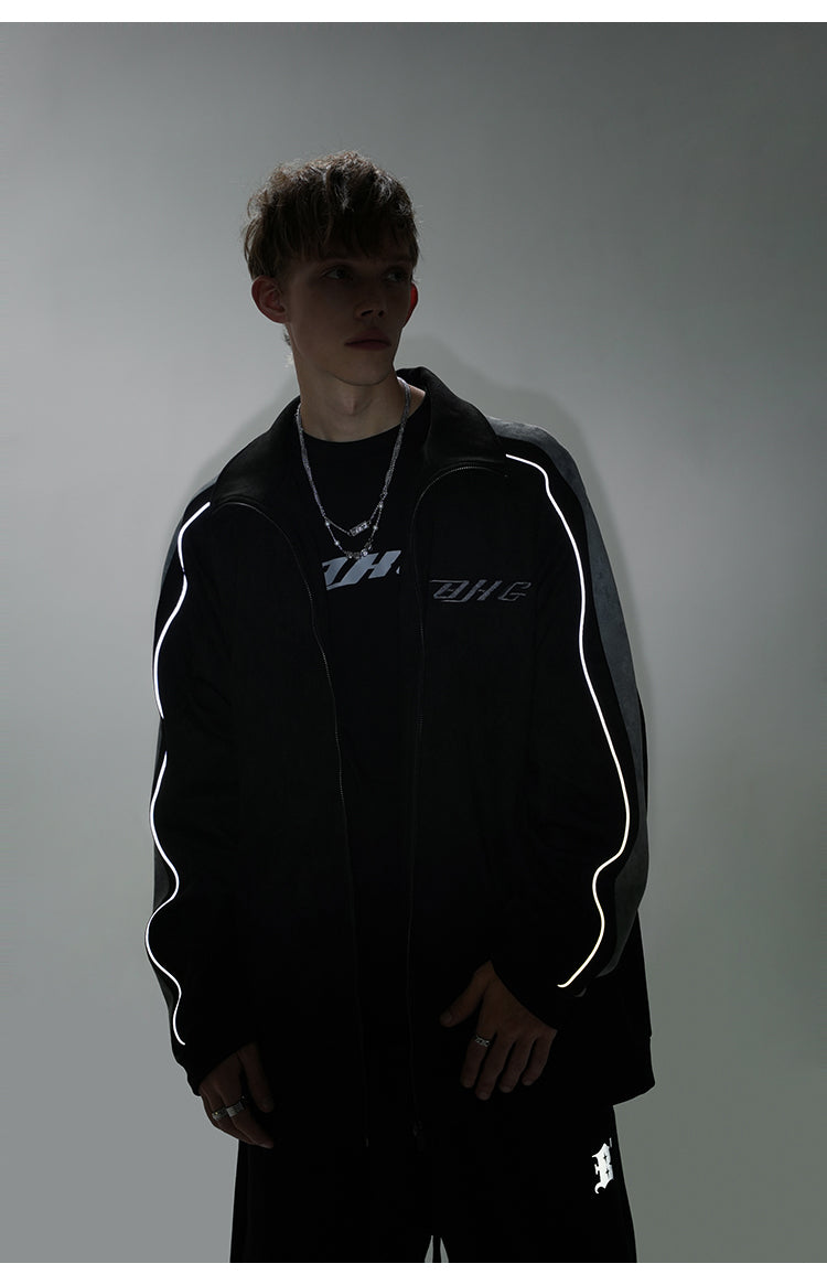 BJHG 3M Suede Track Jacket
