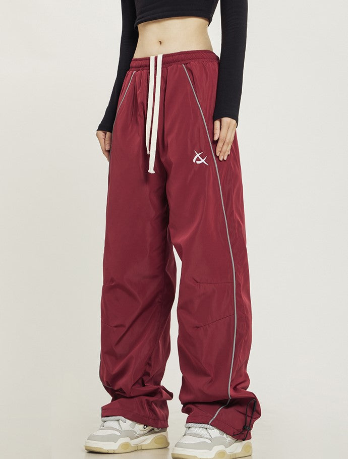 CTB Wide-Leg Track Pants