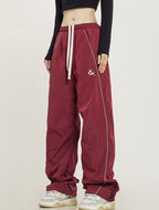CTB Wide-Leg Track Pants