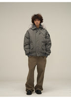 WLNEXT Faux-Fur Trimmed Parka Jacket