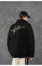 BJHG Suede Puffer Jacket