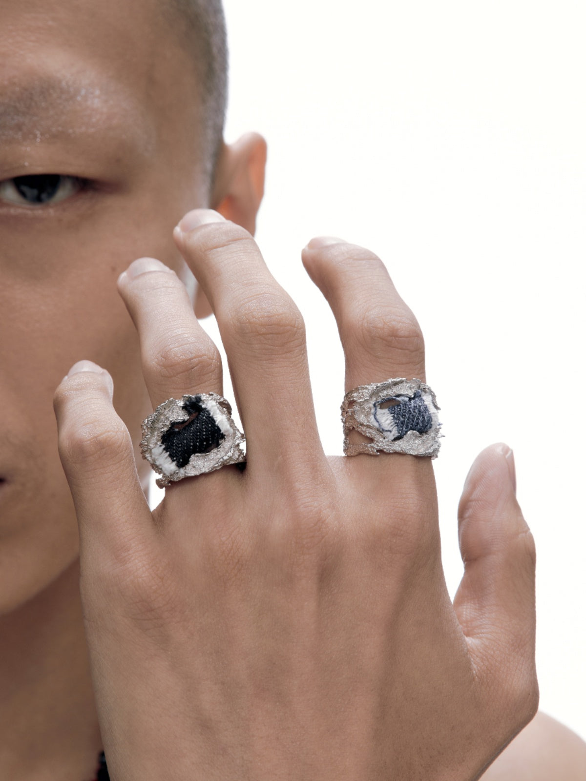 ILLuSoRy Denim Inlay Ring