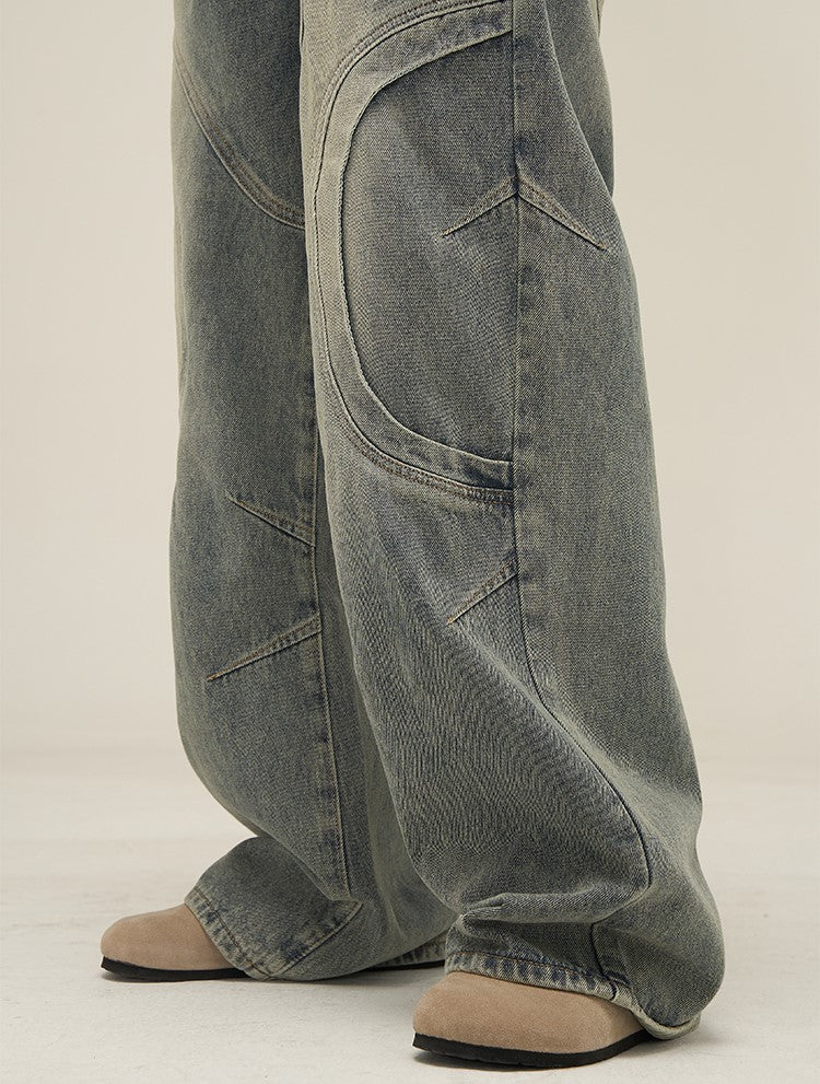 HJK Exclusive Curved Denim Jeans