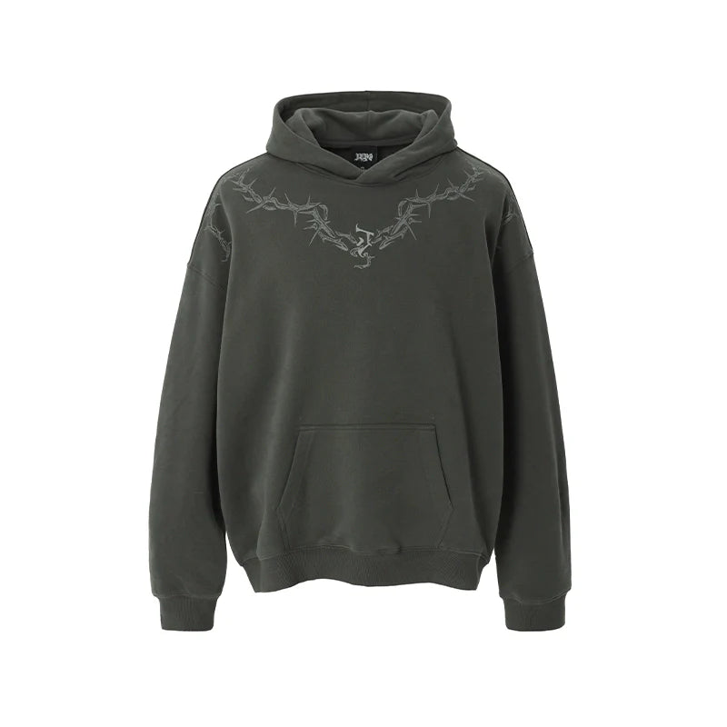 JHYQ Thorn Collar Hoodie