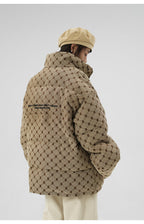 BJHG Monogram Print Puffer Jacket