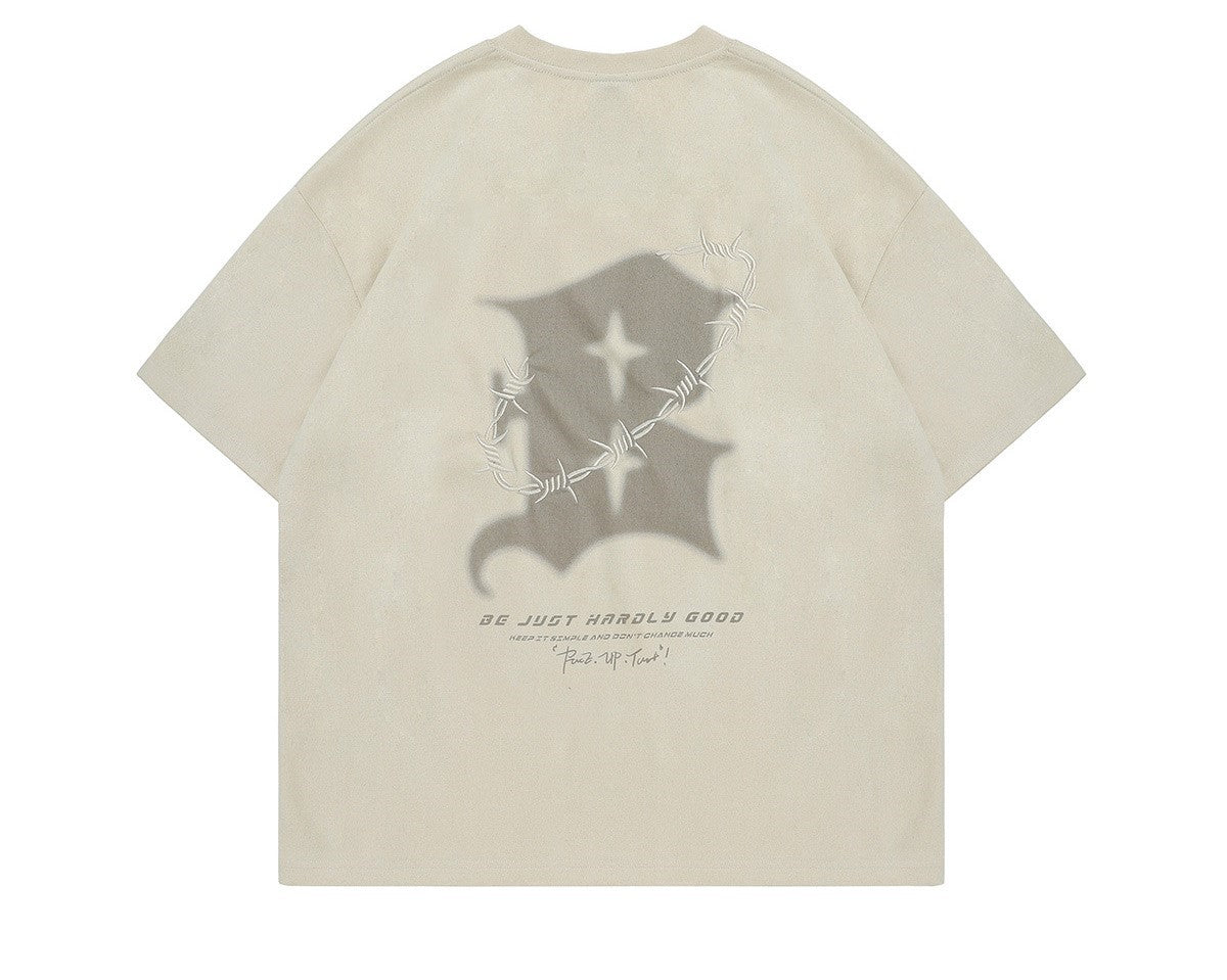 BJHG "Thorns" Suede Tee