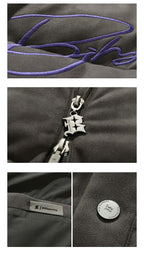 BJHG Suede Puffer Jacket