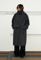 KREATE Avant-Garde Modular Wool Overcoat