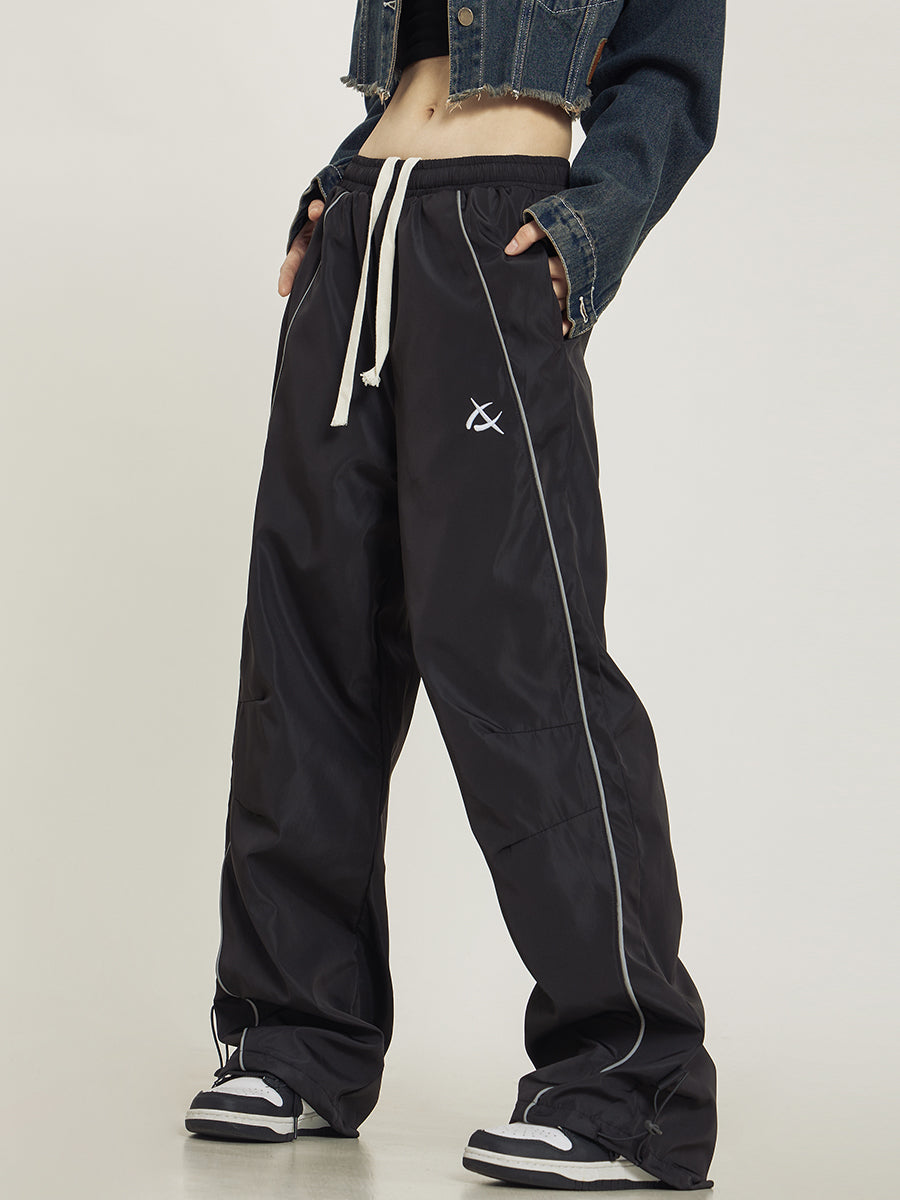 CTB Wide-Leg Track Pants