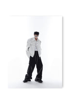 CulturE Pin-Buckle Biker Jacket