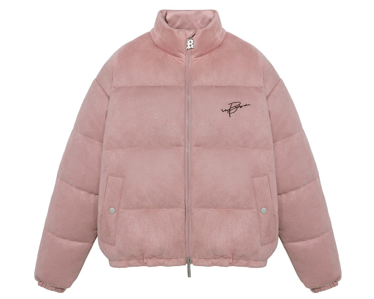 BJHG Suede Puffer Jacket