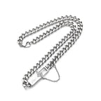 GUUKA "Lightning Bar" Double Chain Necklace