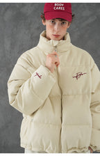 BJHG Suede Puffer Jacket