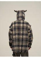 HJK Exclusive Hooded Devil Flannel