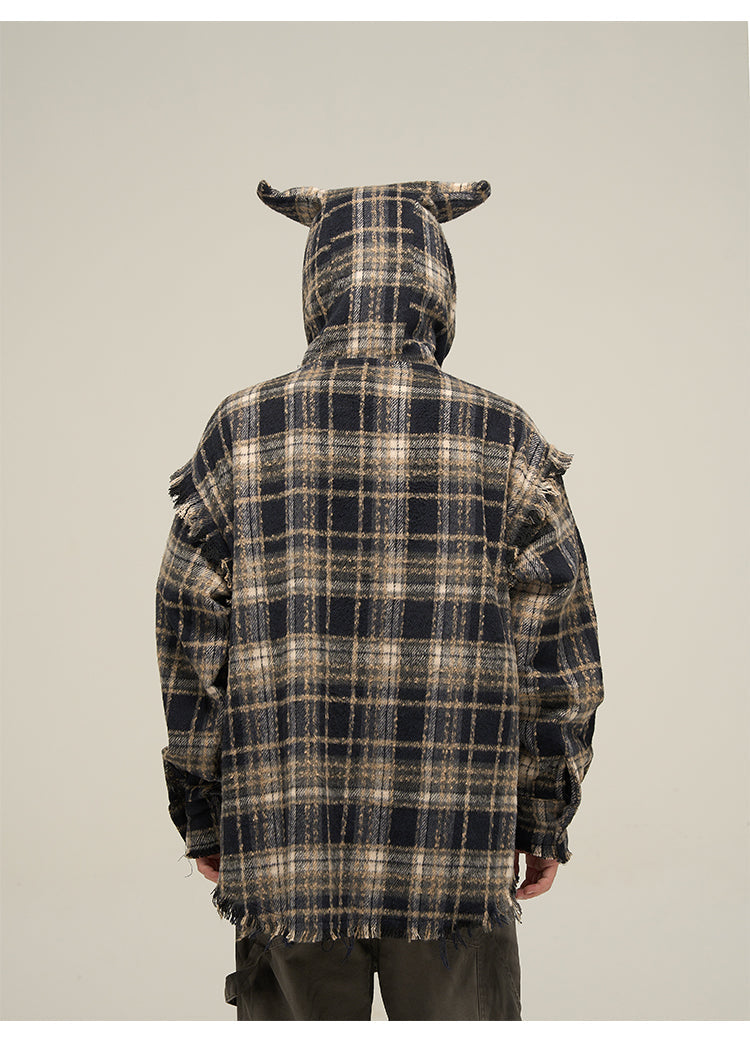 HJK Exclusive Hooded Devil Flannel