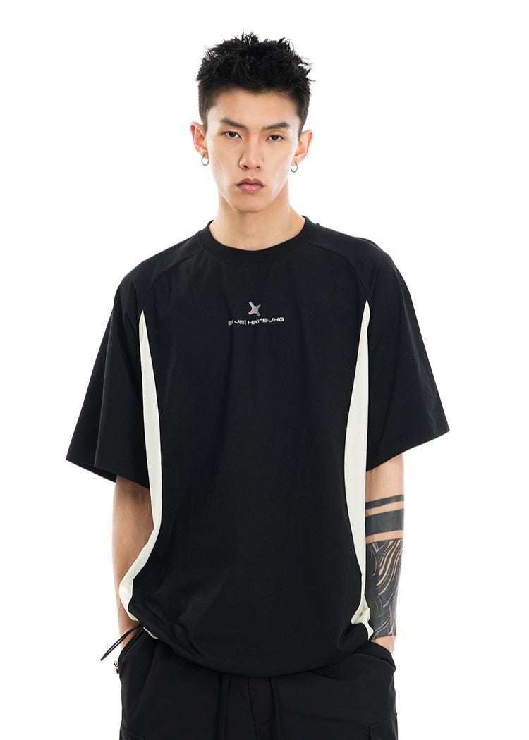 BJHG Curve Contrast Tee