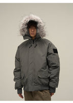 WLNEXT Faux-Fur Trimmed Parka Jacket