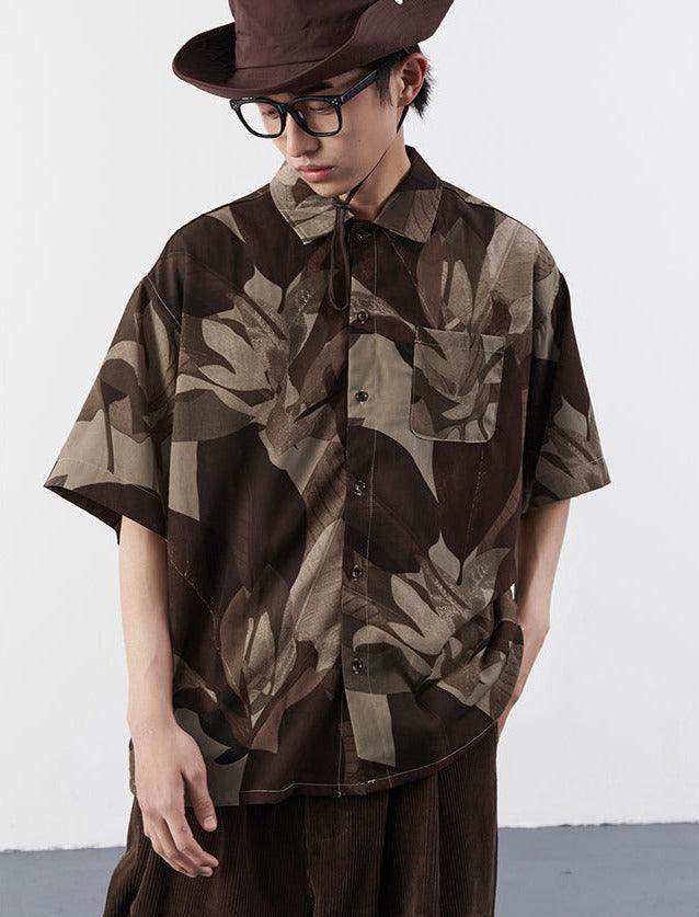 Mentmate Boxy Cut Lotus Shirt