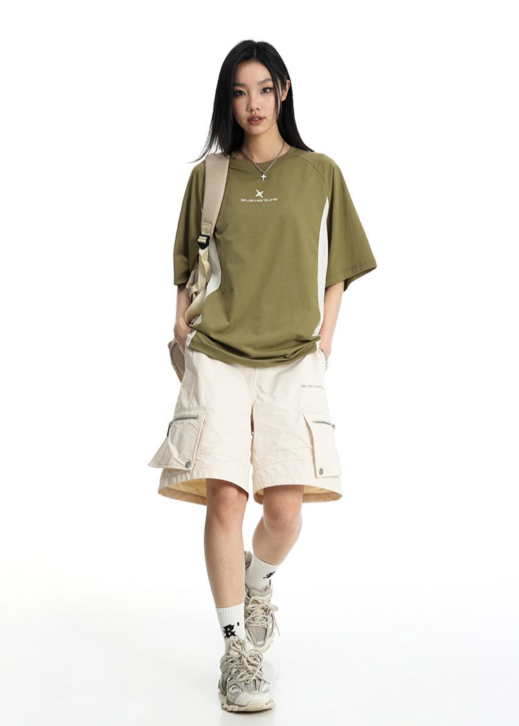 BJHG Curve Contrast Tee