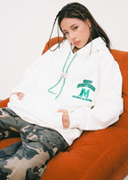 MEDM M Buckle Drawstring Hoodie