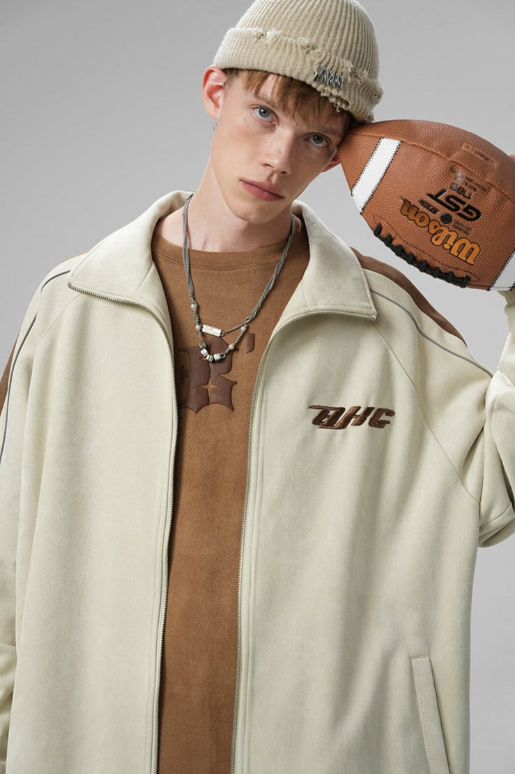 BJHG 3M Suede Track Jacket