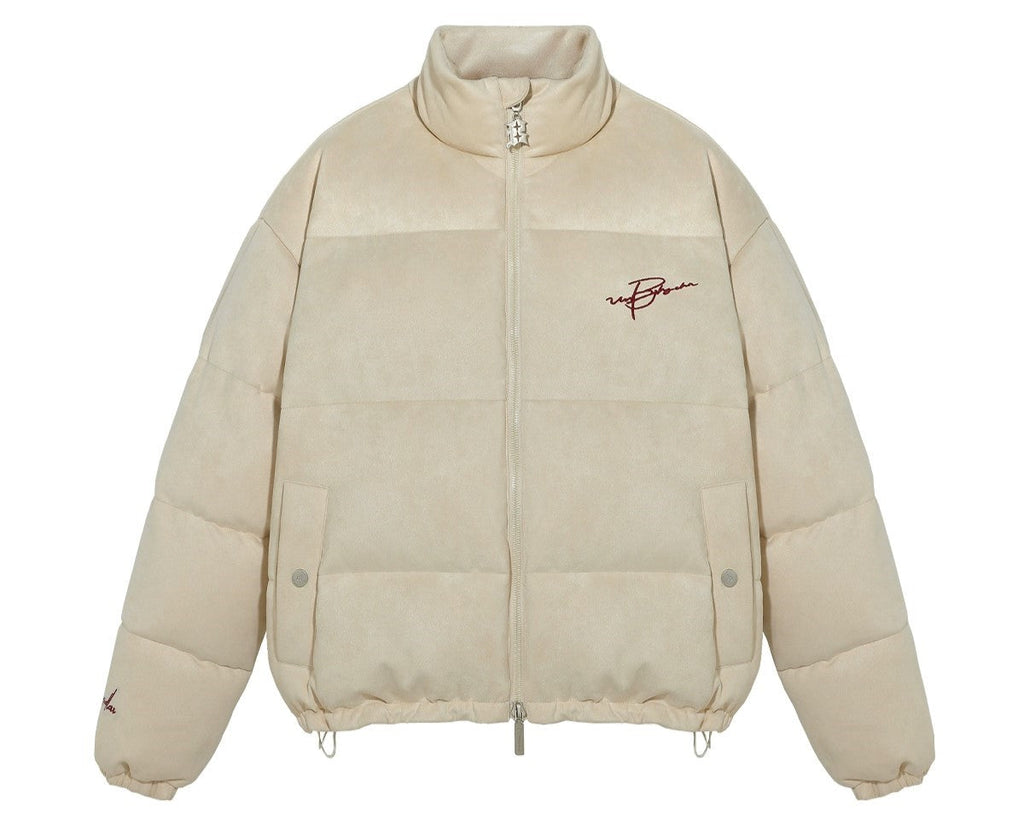 BJHG Suede Puffer Jacket