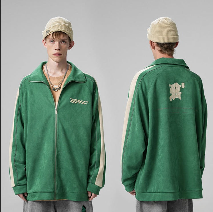 BJHG 3M Suede Track Jacket