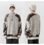 BJHG Textured Jacquard Sweater