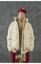 BJHG Suede Puffer Jacket