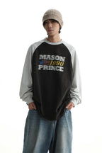 MASONPRINCE "1990" Contrast Long Sleeve