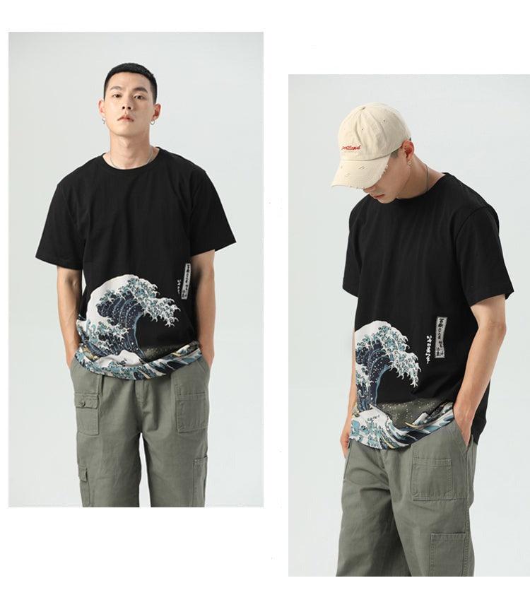 Great Wave Fitted Tee