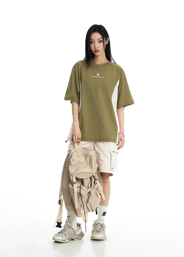 BJHG Curve Contrast Tee