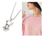 DangerousPeople Hooded Bear Necklace