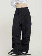 CTB Pleated Baggy Cargo Pants