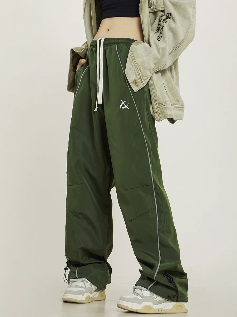 CTB Wide-Leg Track Pants