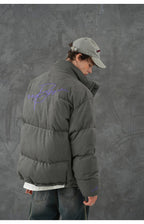 BJHG Suede Puffer Jacket