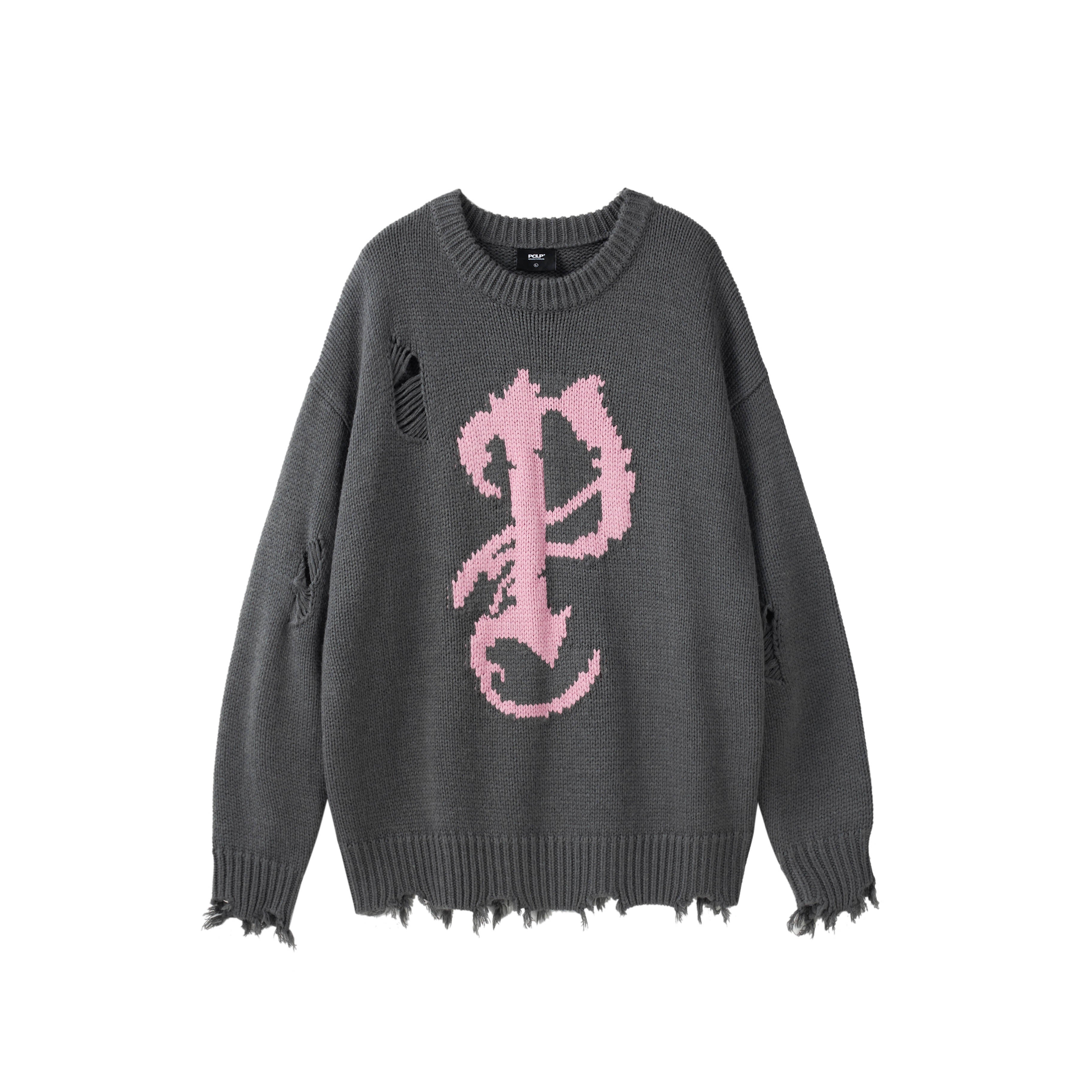 PCLP Mosaic P Knit Sweater