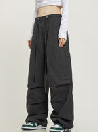 CTB Pleated Baggy Cargo Pants