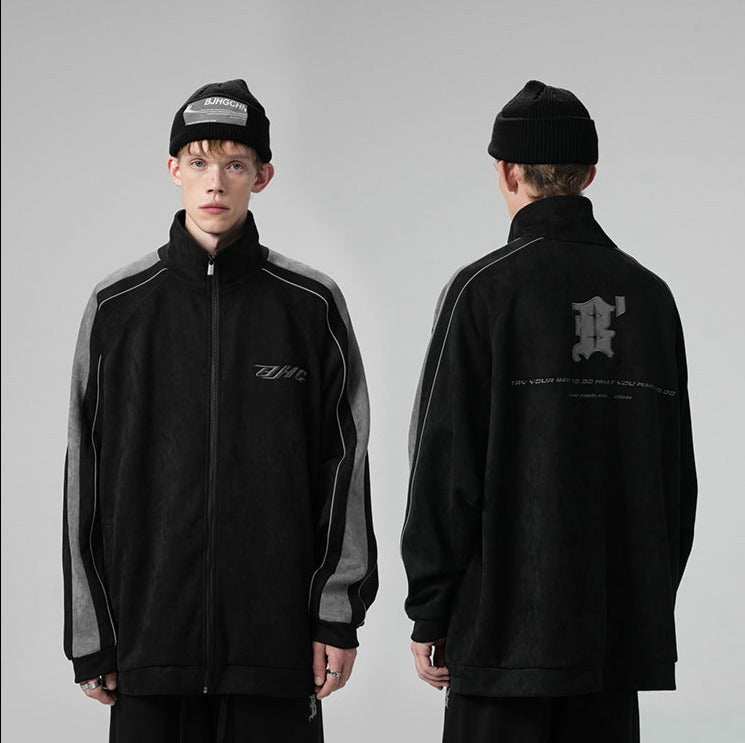 BJHG 3M Suede Track Jacket
