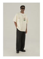 EMPTY REFERENCE Off-White Button-Up Shirt