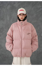 BJHG Suede Puffer Jacket