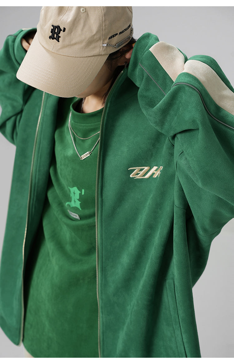 BJHG 3M Suede Track Jacket