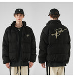 BJHG Suede Puffer Jacket