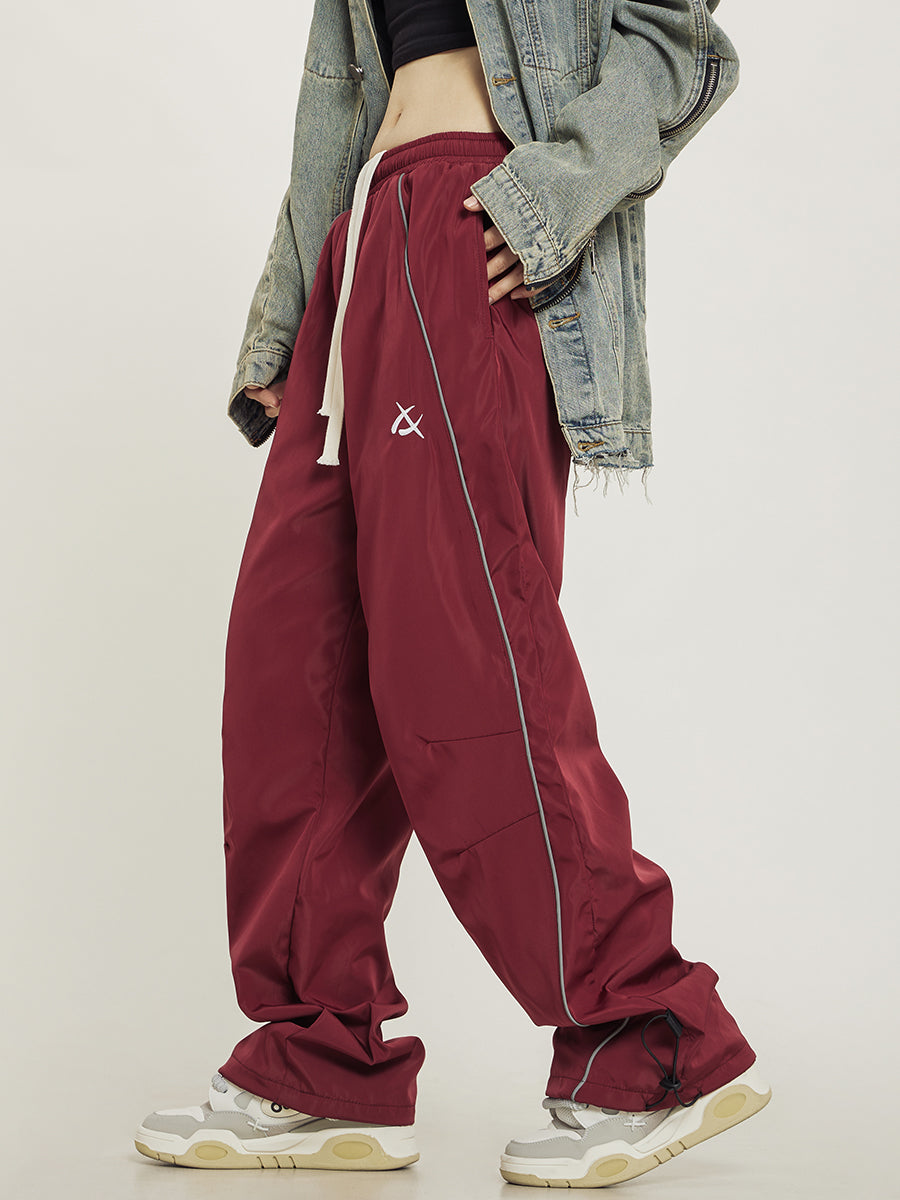 CTB Wide-Leg Track Pants
