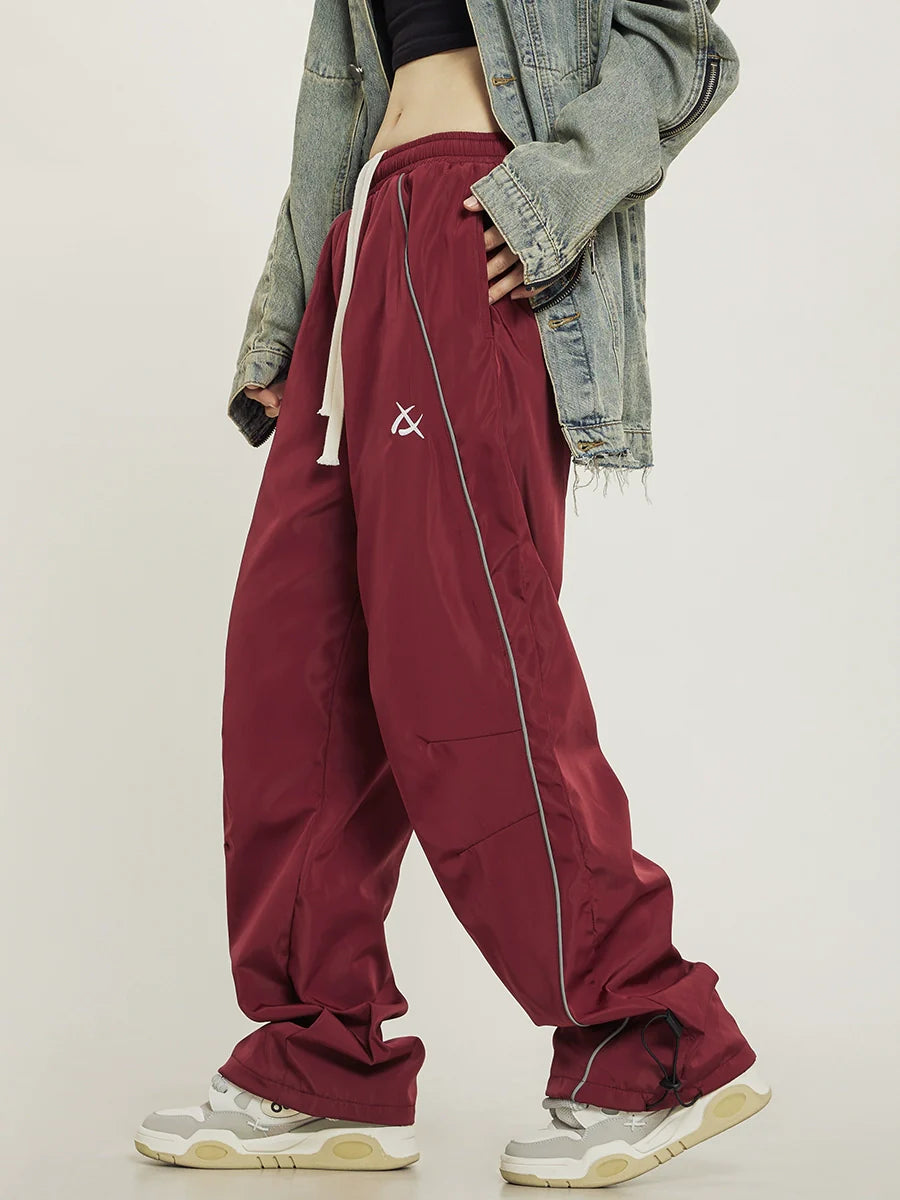 CTB Wide-Leg Track Pants