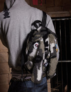 DND4DES Camo Rabbit Fur Backpack