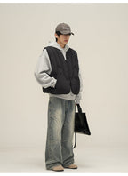 Paneled Puffer Vest