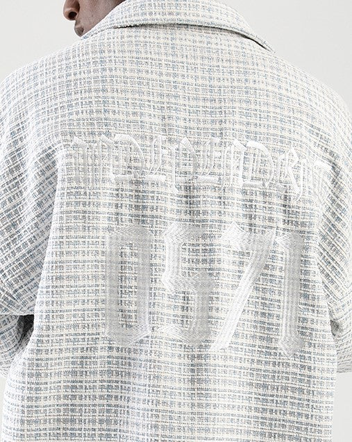 NOSAW Raw Edge Tweed Flannel