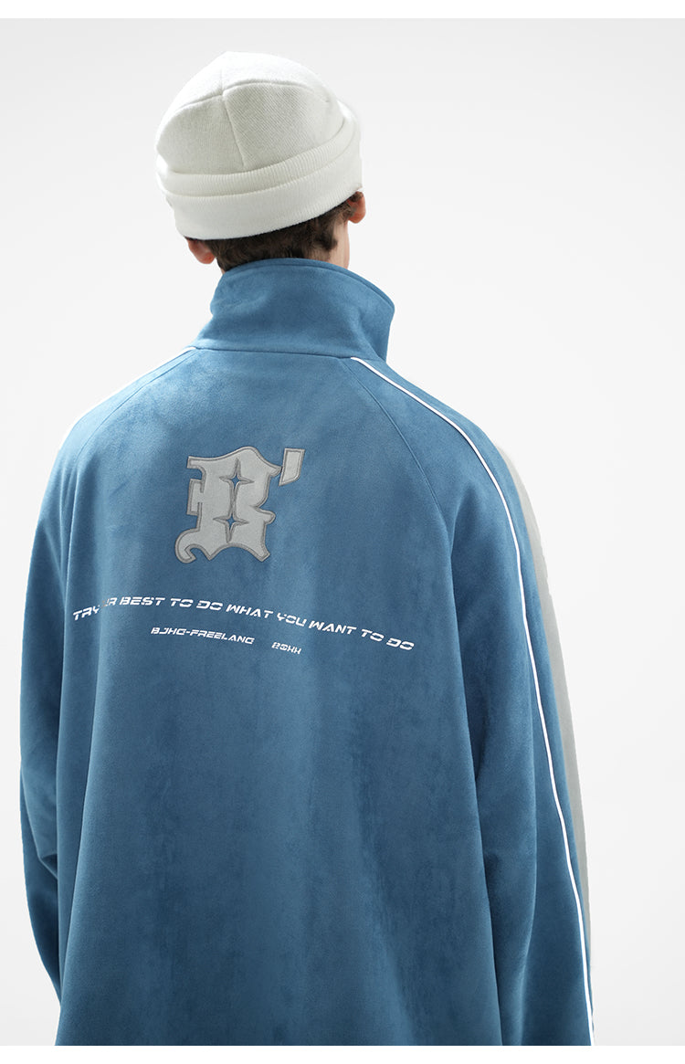 BJHG 3M Suede Track Jacket
