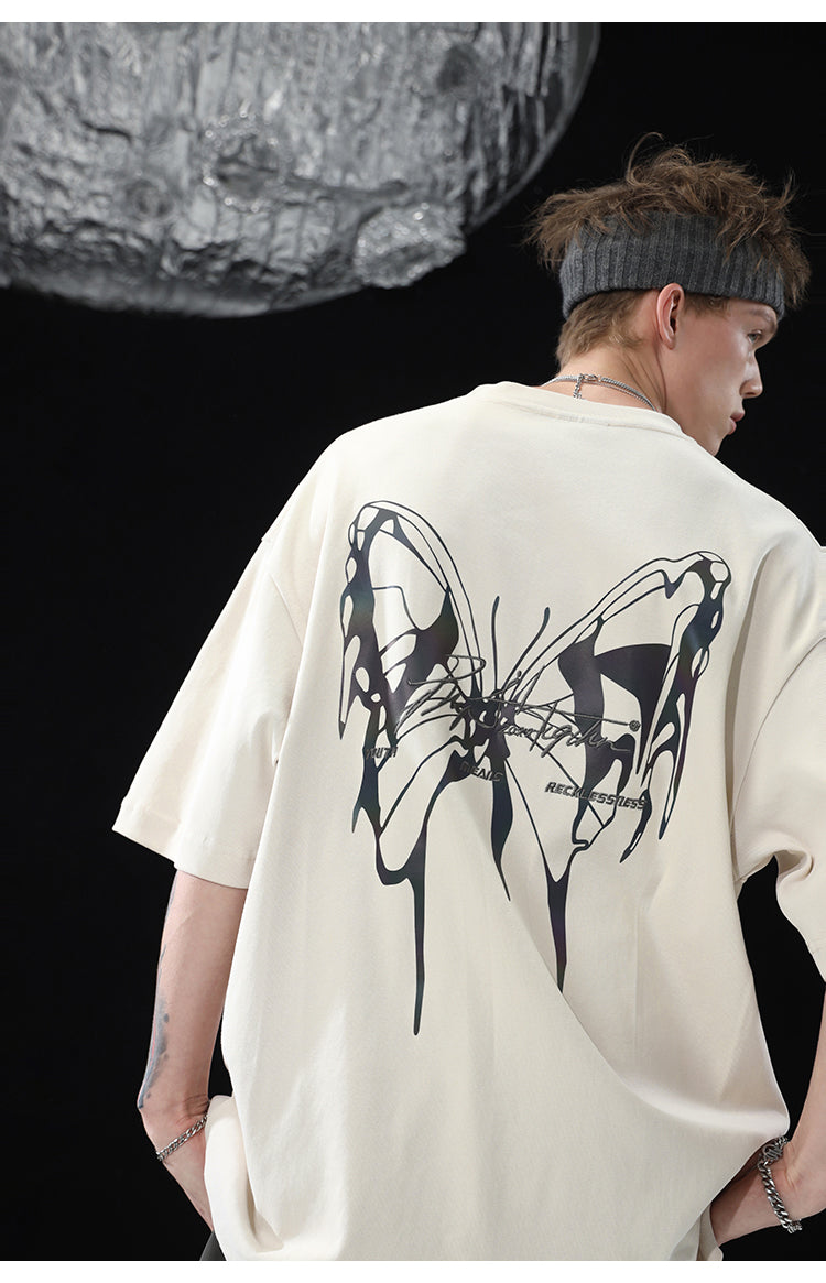 BJHG 3M Reflective Butterfly Tee